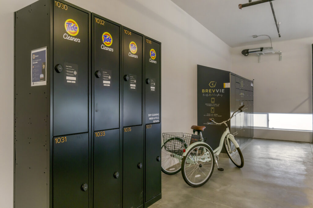 Cleaner Lockers and Bell Bikes